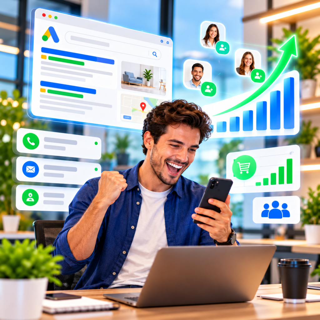 Google Ads para negocios que quieren aumentar su visibilidad y crecimiento digital